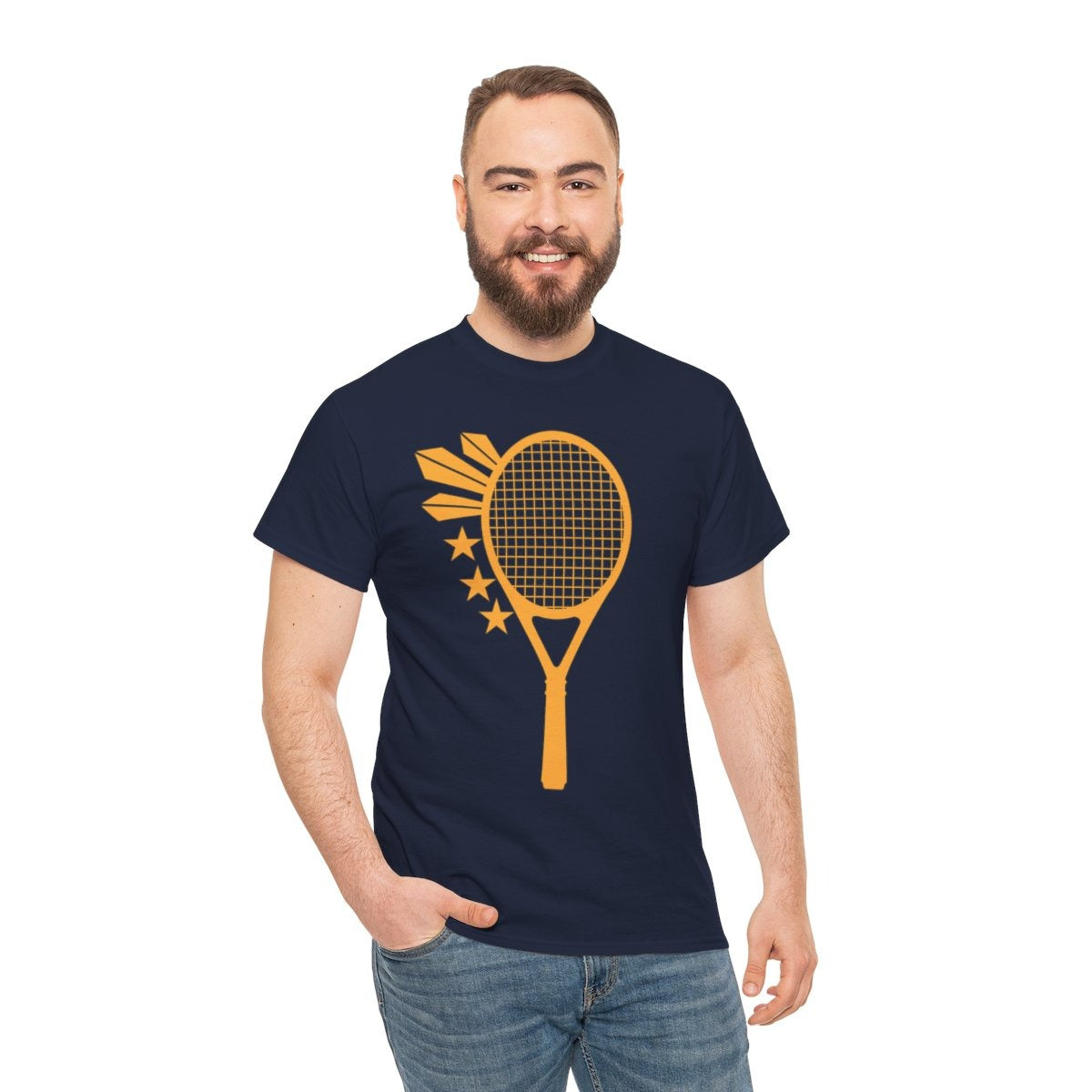3 STARS & SUN - Tennis (Basic Tee)