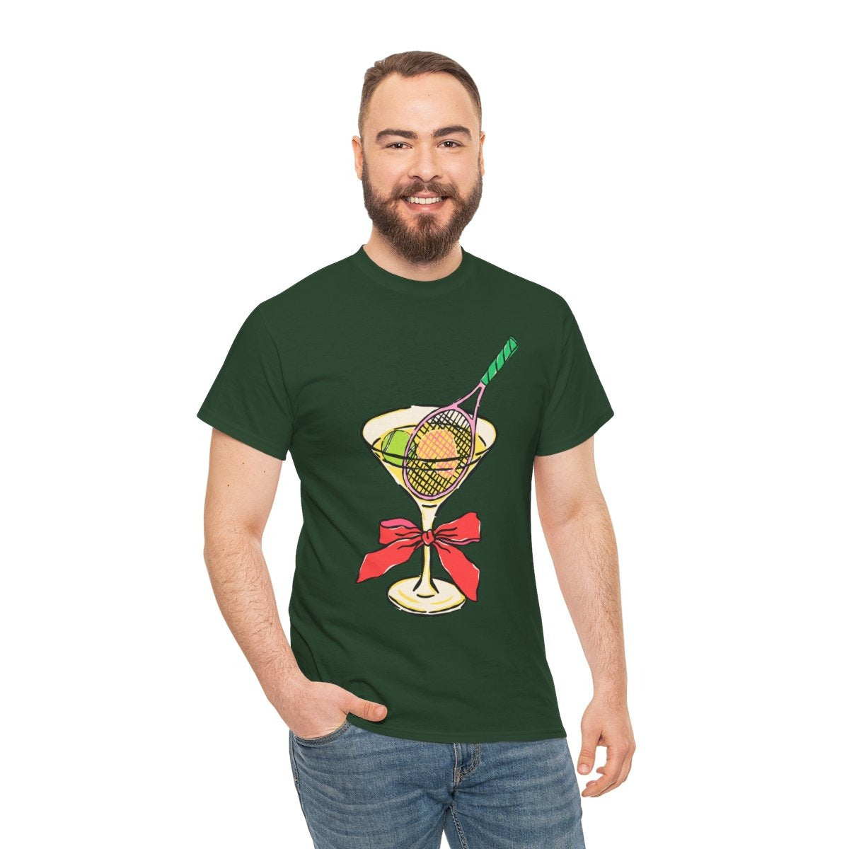 TOPSPIN TEQUILA - Tennis (Basic Tee)