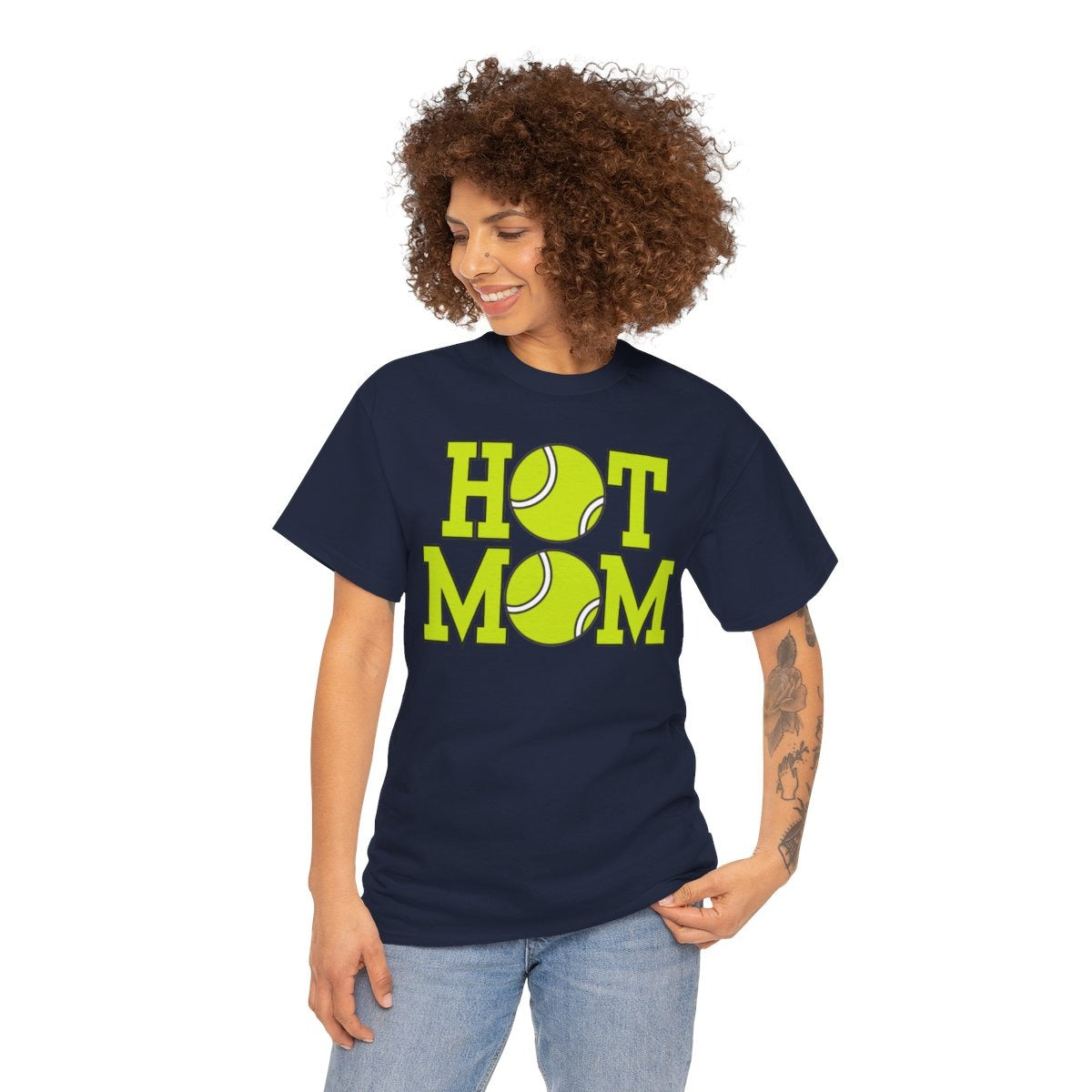 HOT MOM - Tennis (Basic Tee)