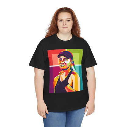 ELENA RYBAKINA 1 - Tennis (Basic Tee)