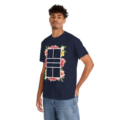 PICKLEBALL FLORAL - Pickleball (Basic Tee)