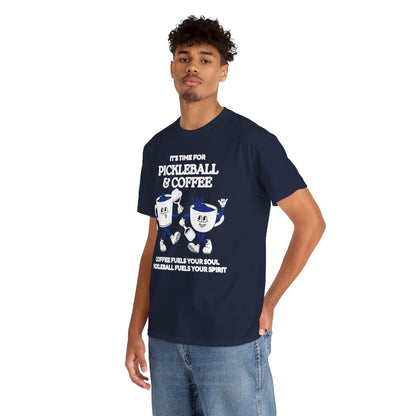 COFFEE & PICKLEBALL 3 - Pickleball (Basic Tee)
