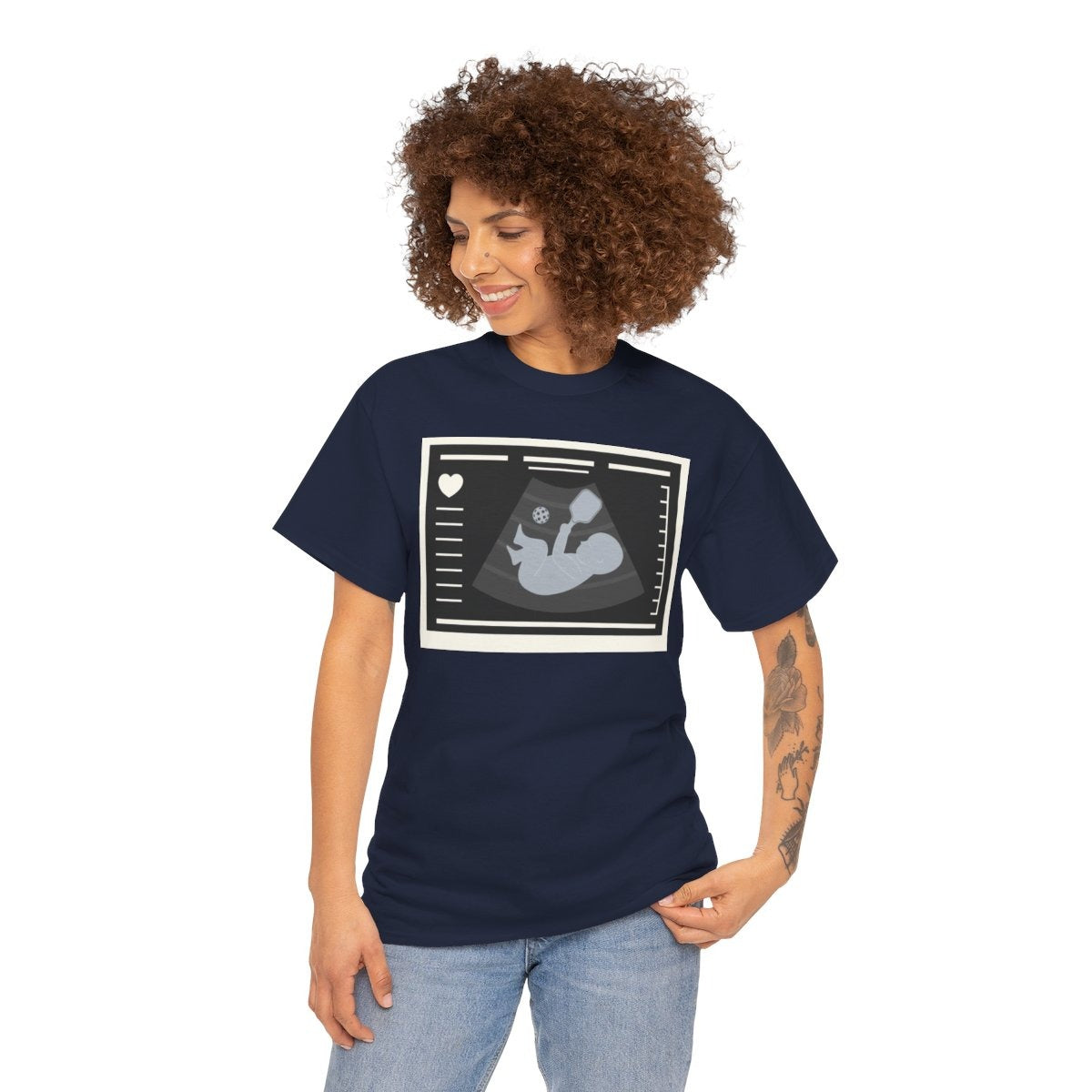BORN TO DINK - Pickleball (Basic Tee)