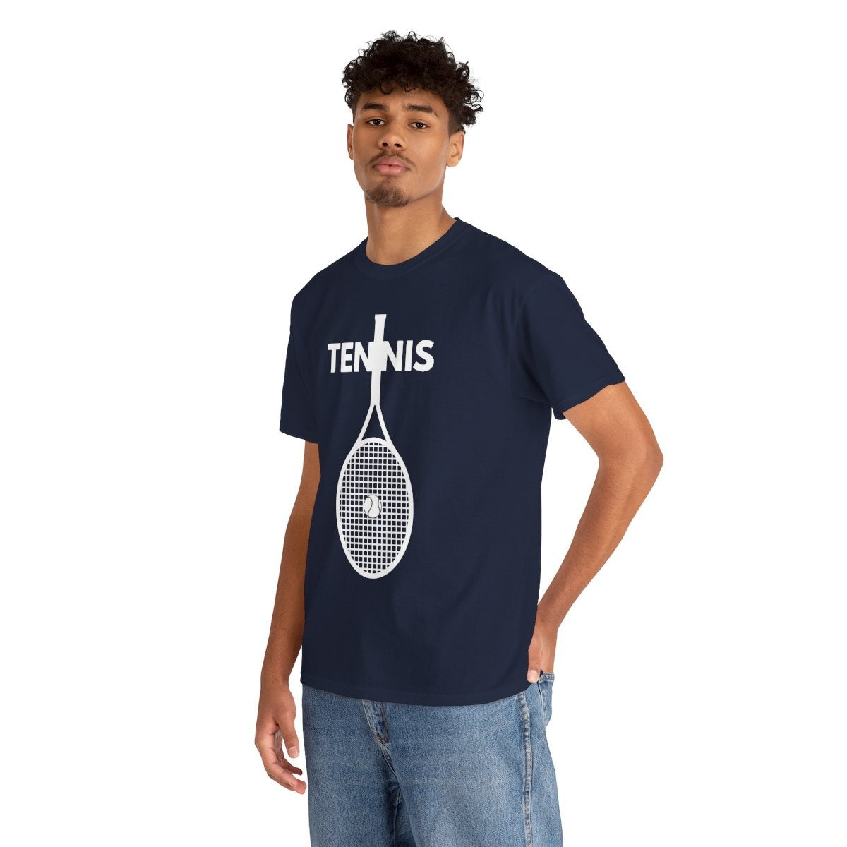 COURT BOUND - Tennis (Basic Tee)