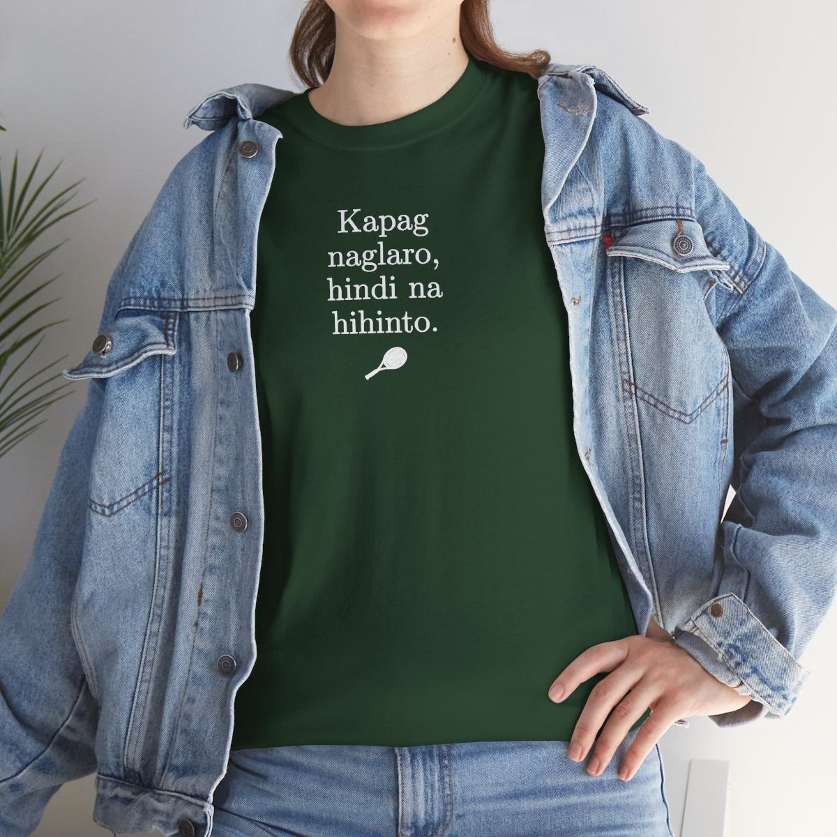 KAPAG NAGLARO (Tennis) - Tennis (Basic Tee)