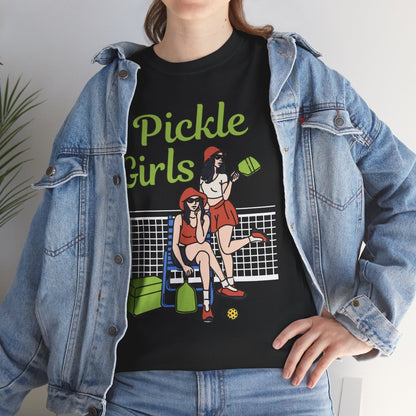 PICKLE GIRLS 1 - Pickleball (Basic Tee)