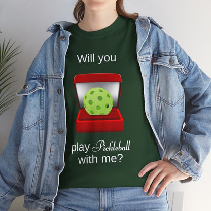 WILL YOU? - Pickleball (Basic Tee)