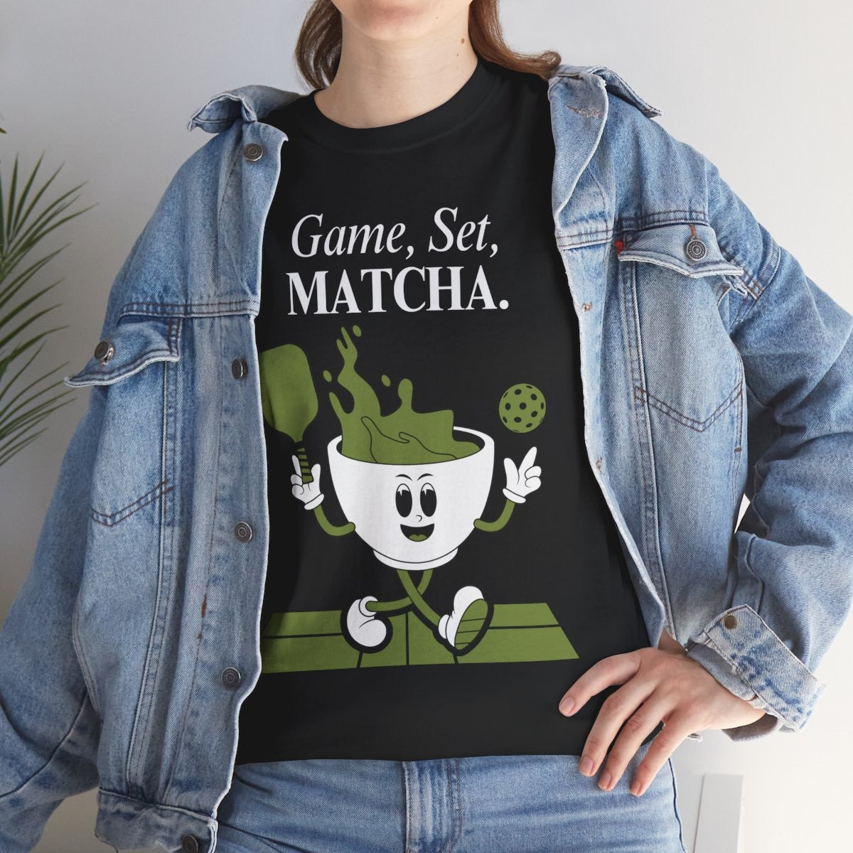 GAME, SET, MATCHA - Pickleball (Basic Tee)