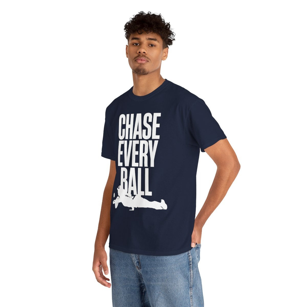 CHASE EVERY BALL - Tennis (Basic Tee)