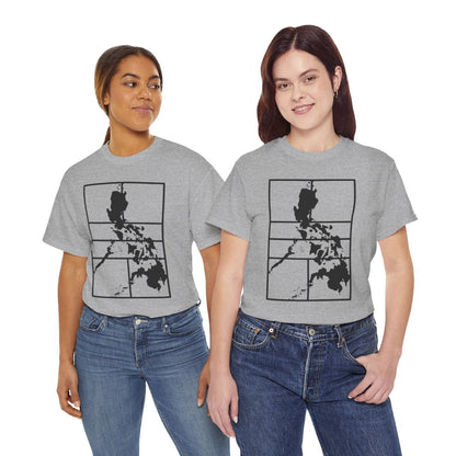 PHILIPPINE MAP - Pickleball (Basic Tee)