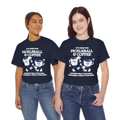 COFFEE & PICKLEBALL 3 - Pickleball (Basic Tee)