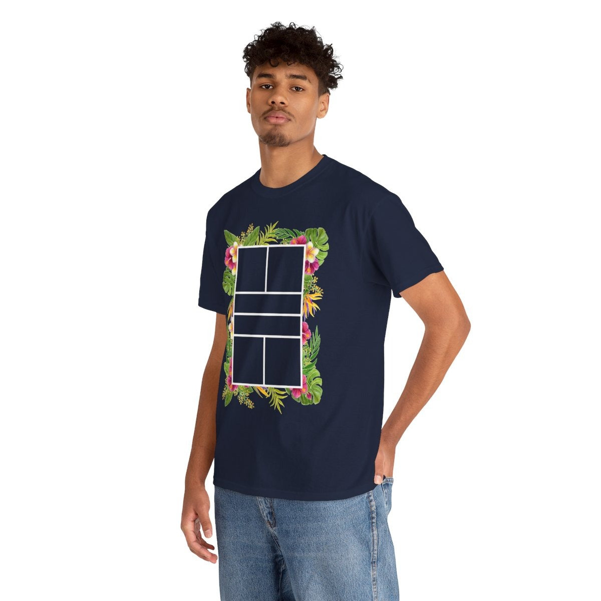 PICKLEBALL TROPICAL - Pickleball (Basic Tee)