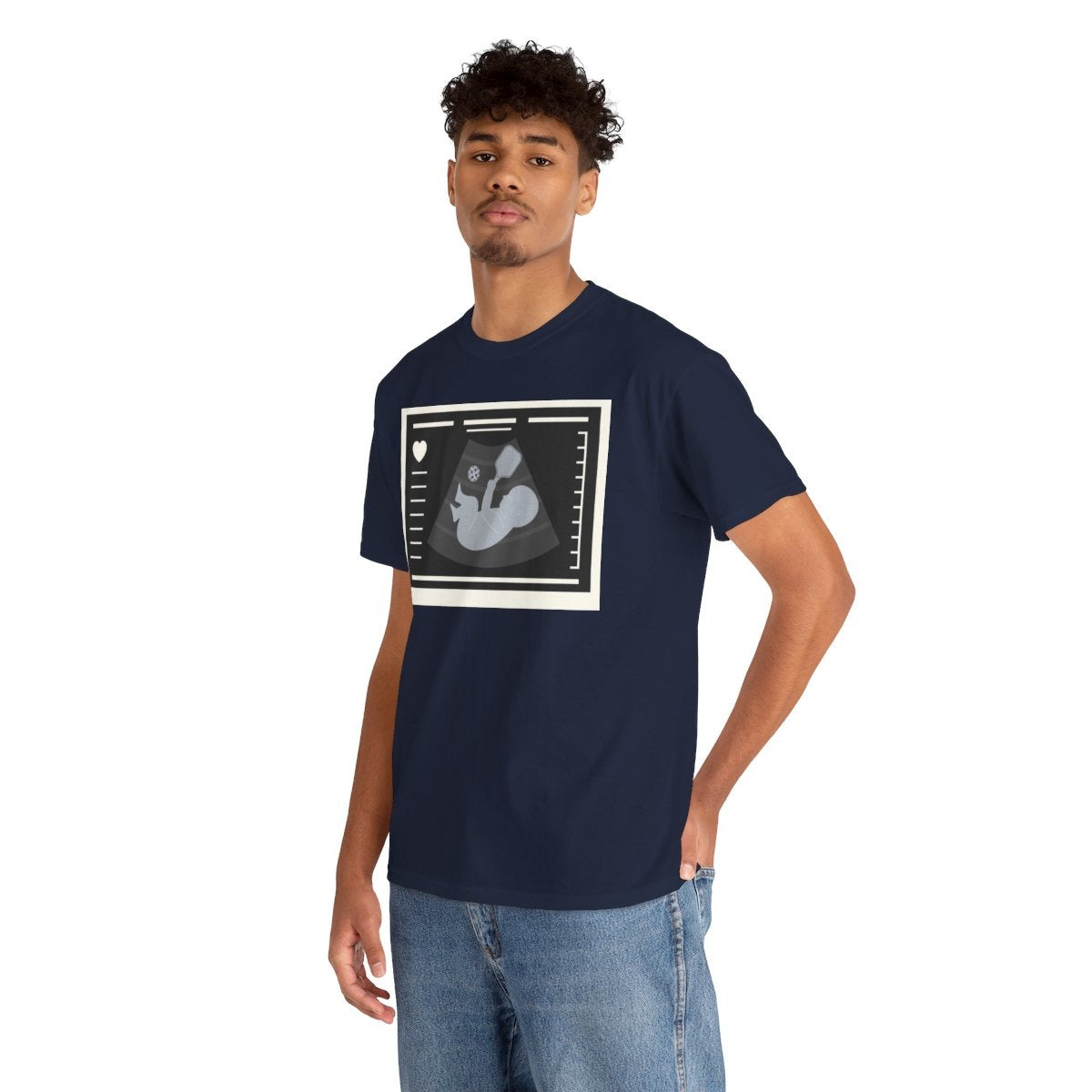 BORN TO DINK - Pickleball (Basic Tee)