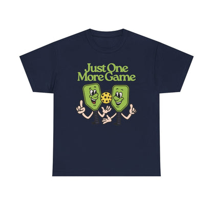 JUST ONE MORE GAME - Pickleball (Basic Tee)