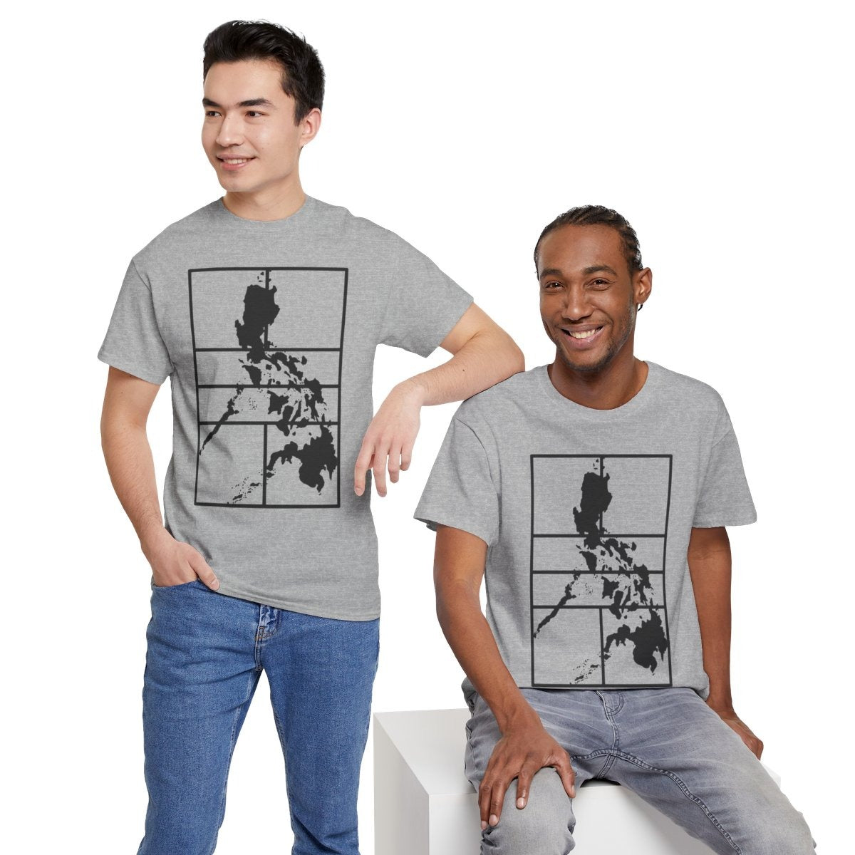PHILIPPINE MAP - Pickleball (Basic Tee)