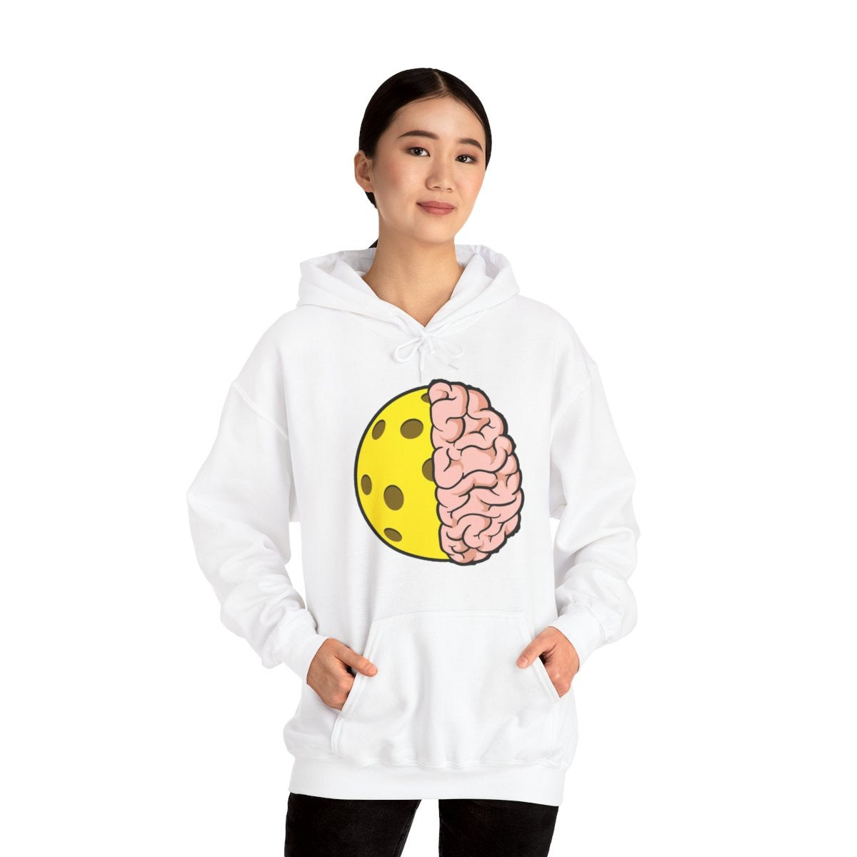 PICKLEBALL BRAIN- Pickleball (Hoodie)