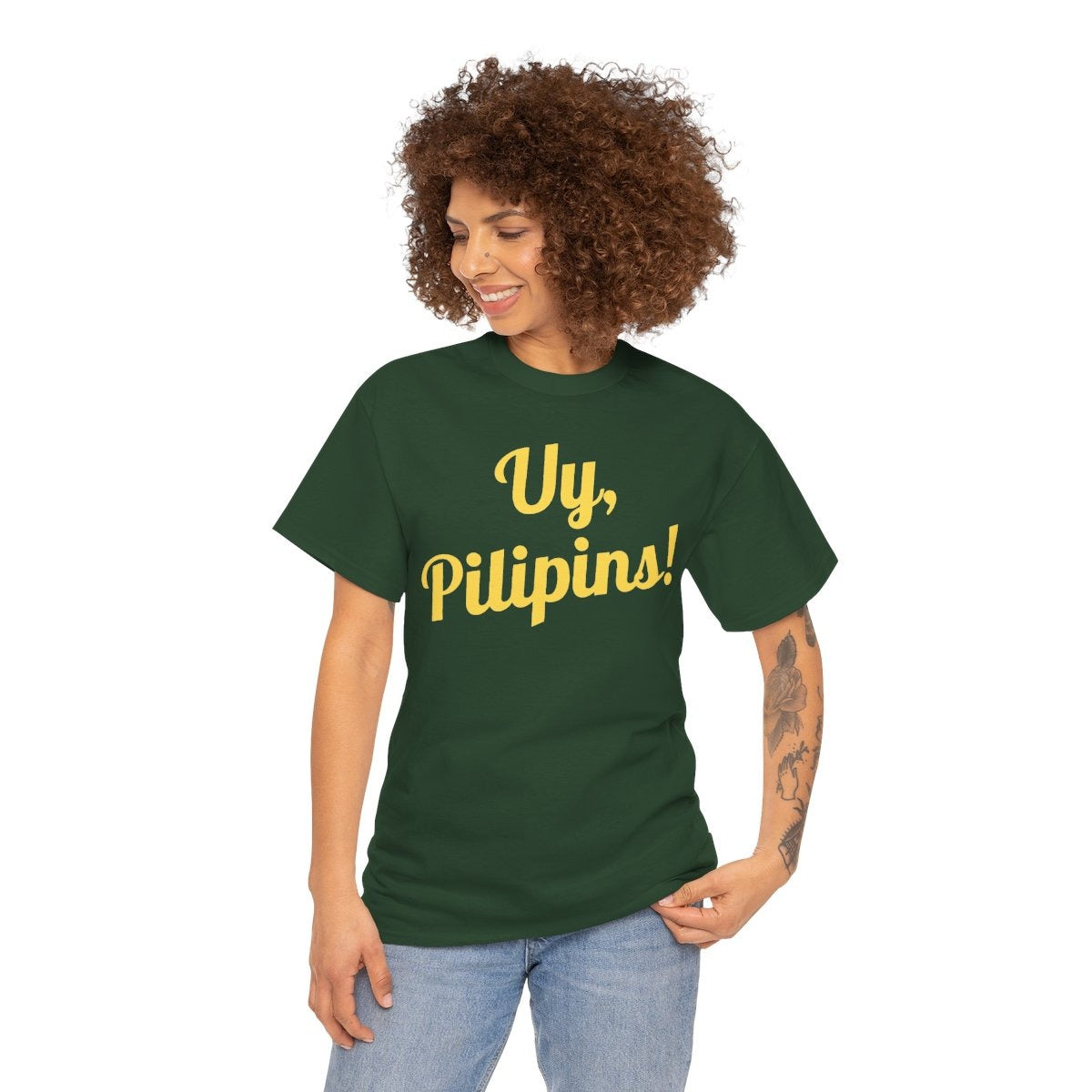 UY, PILIPINS! - Tennis & Pickleball (Basic Tee)