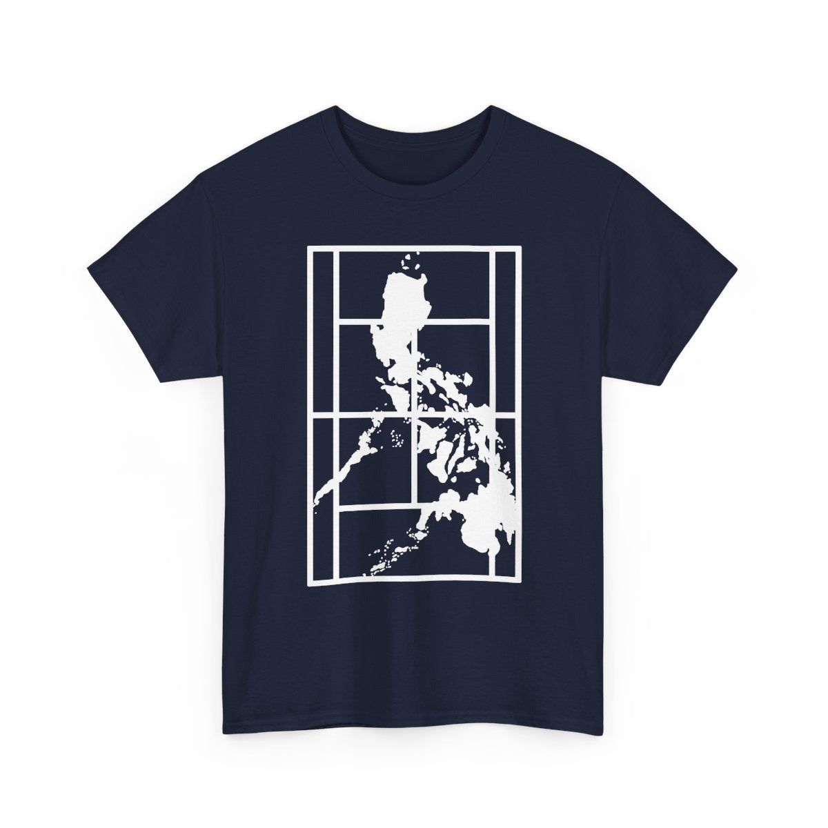 PHILIPPINE MAP - Tennis (Basic Tee)