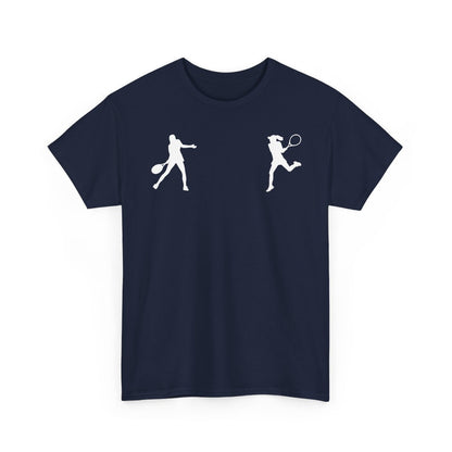 WOMENS DOUBLES - Tennis (Basic Tee)