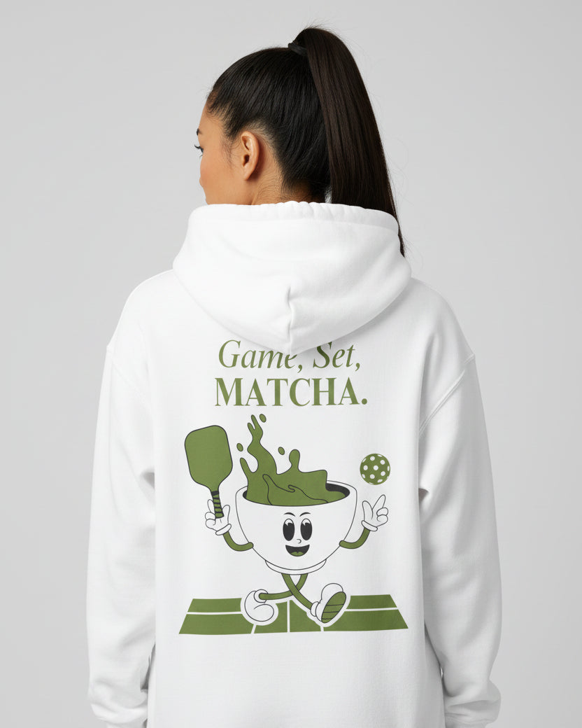 GAME, SET, MATCHA- Pickleball (Hoodie)