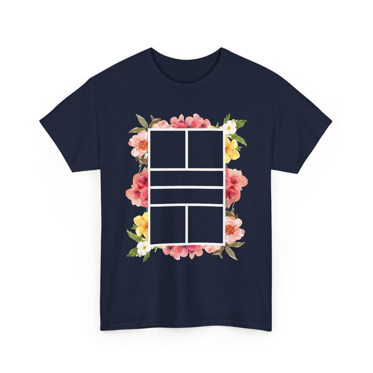 PICKLEBALL FLORAL - Pickleball (Basic Tee)
