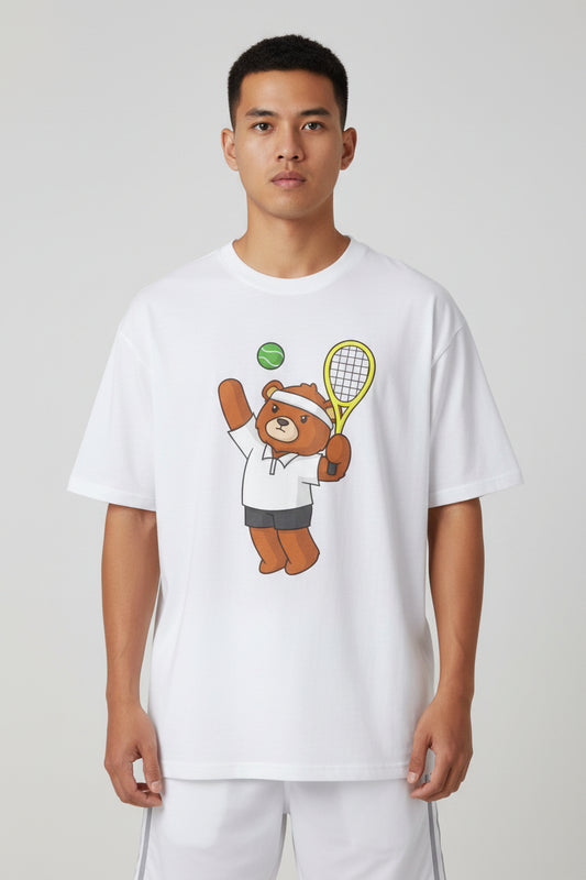 TENNIS BEAR - Tennis (Basic Tee)