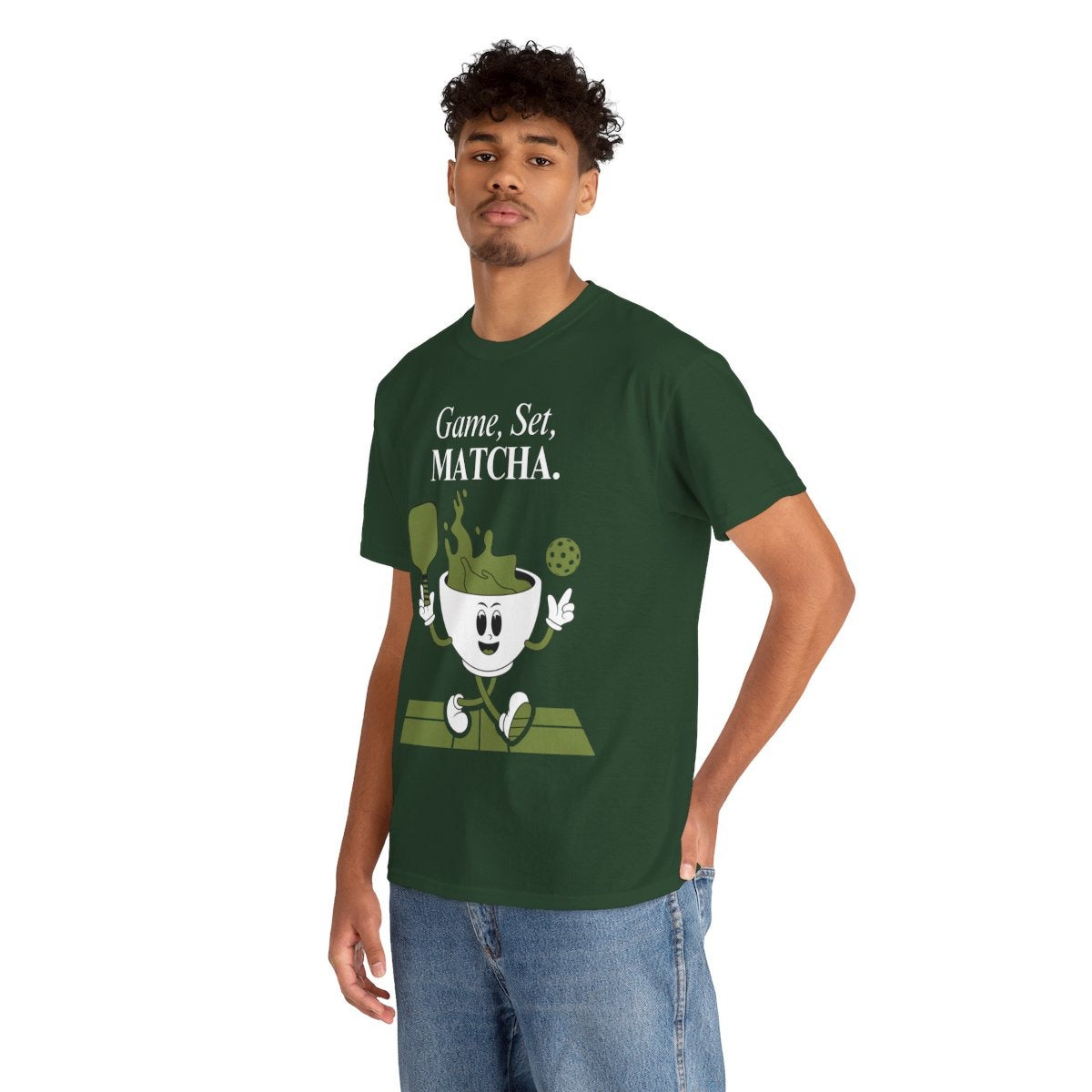 GAME, SET, MATCHA - Pickleball (Basic Tee)