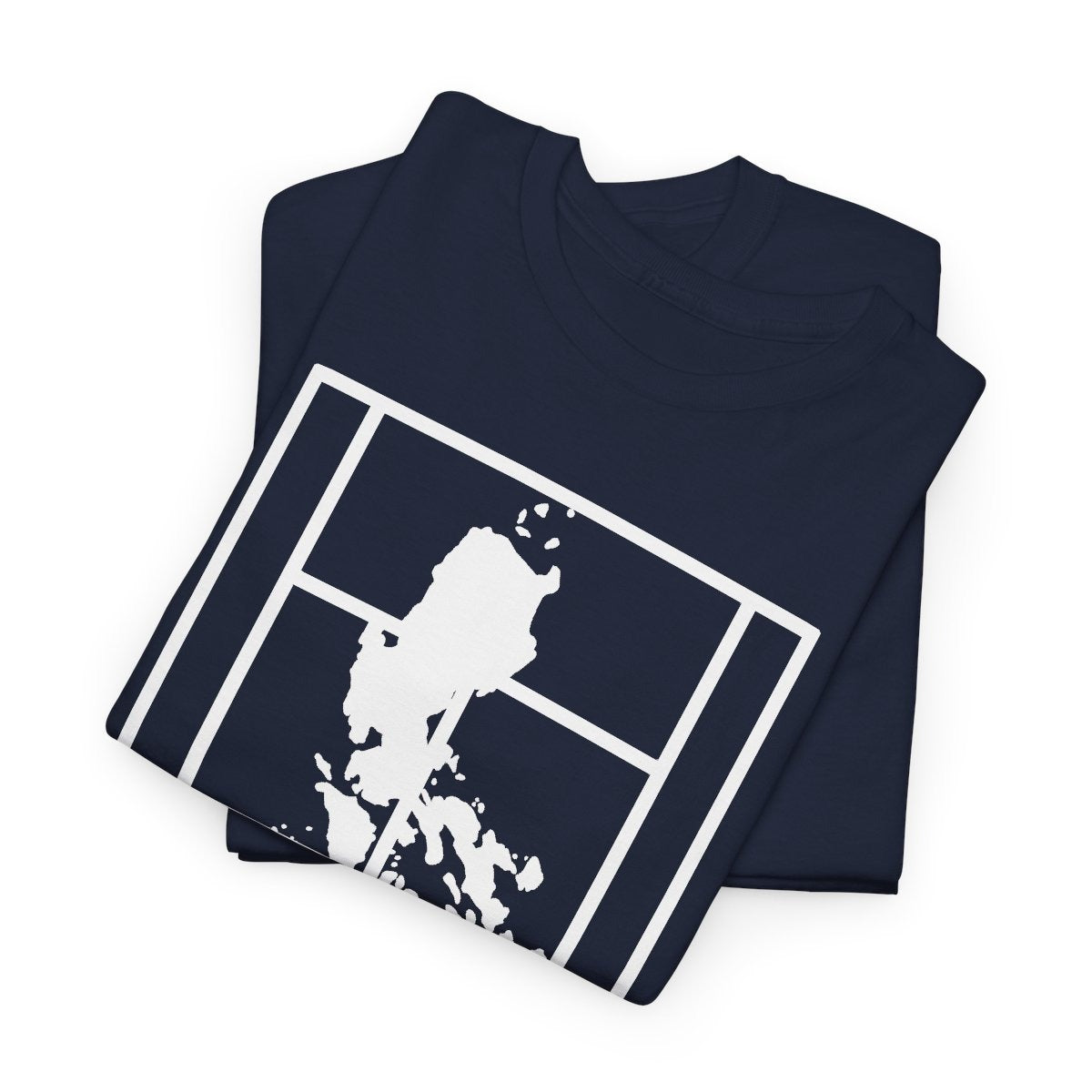 PHILIPPINE MAP - Tennis (Basic Tee)