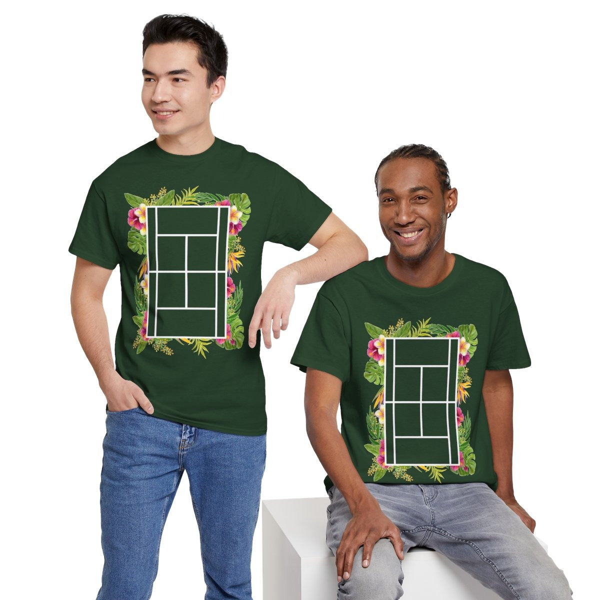TENNIS TROPICAL - Tennis (Basic Tee)