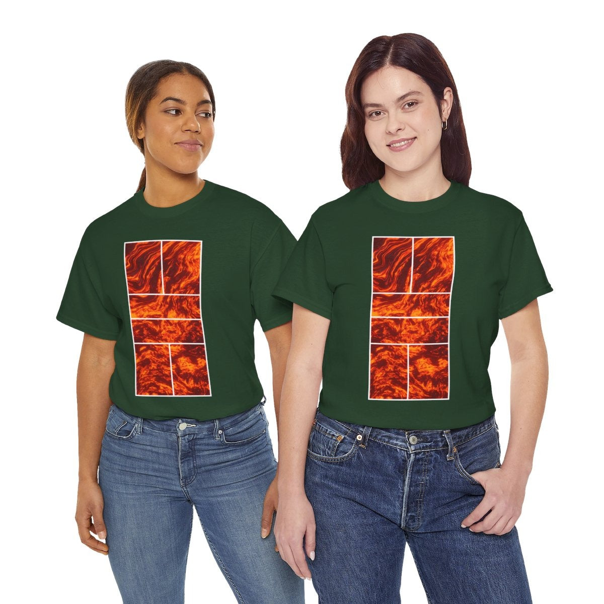 PICKLEBALL LAVA - Pickleball (Basic Tee)