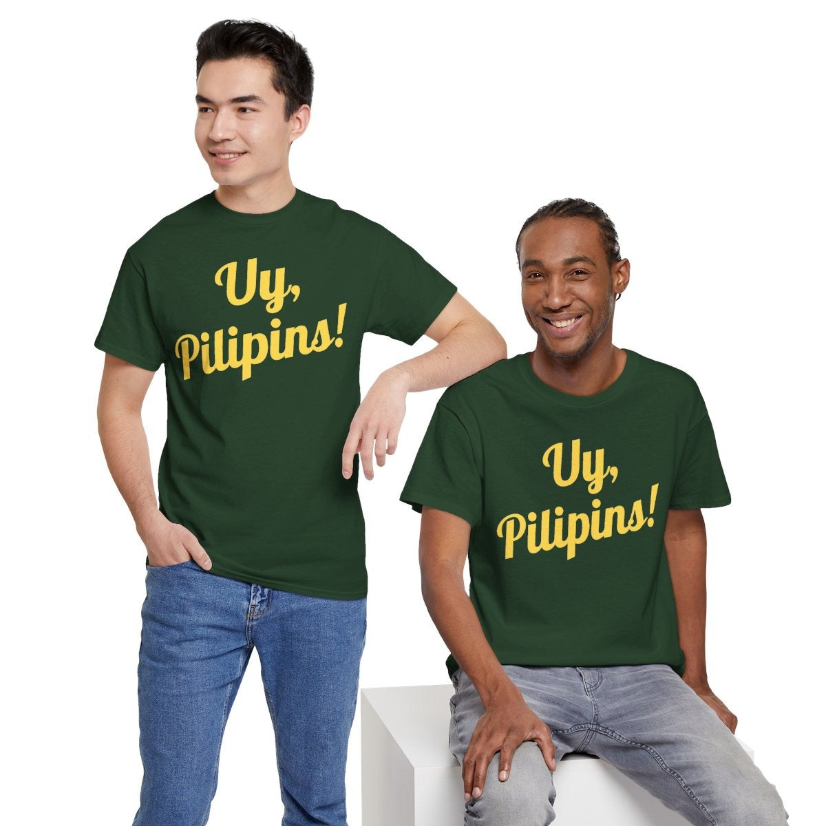 UY, PILIPINS! - Tennis & Pickleball (Basic Tee)