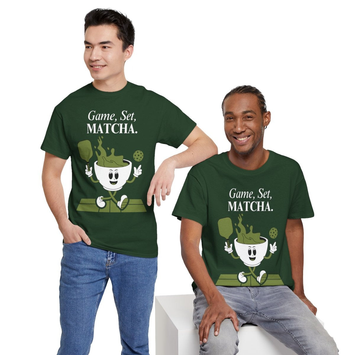 GAME, SET, MATCHA - Pickleball (Basic Tee)