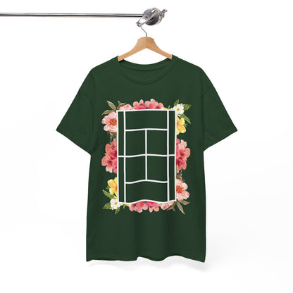 TENNIS FLORAL 1 - Tennis (Basic Tee)
