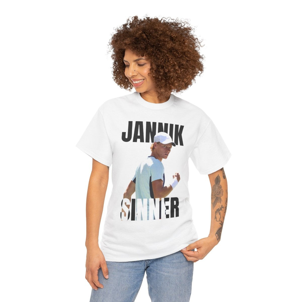 JANNIK SINNER 1 - Tennis (Basic Tee)