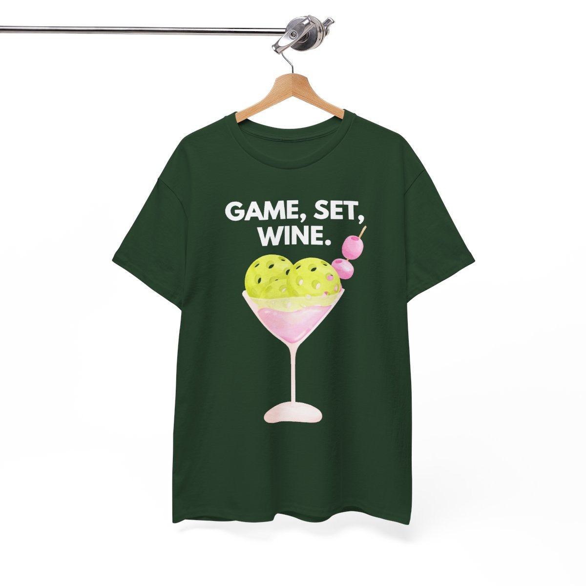 GAME SET WINE - Pickleball (Basic Tee)