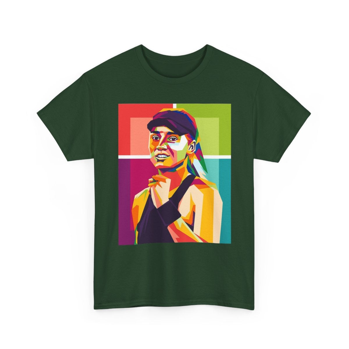 ELENA RYBAKINA 1 - Tennis (Basic Tee)