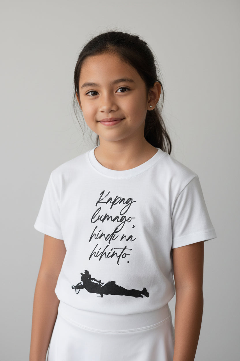 KAPAG LUMAGO, HINDI NA HIHINTO - Tennis (Kids Tee)