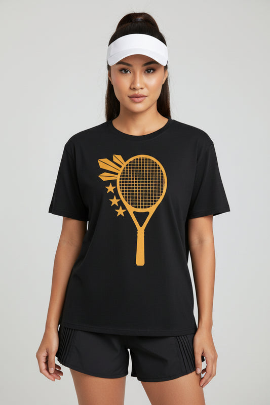 3 STARS & SUN - Tennis (Basic Tee)