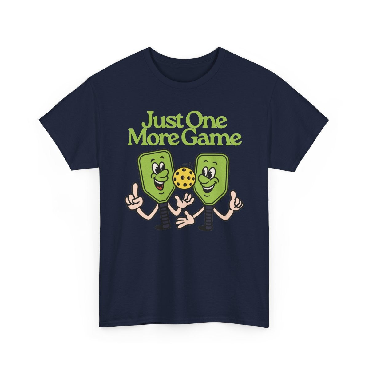 JUST ONE MORE GAME - Pickleball (Basic Tee)