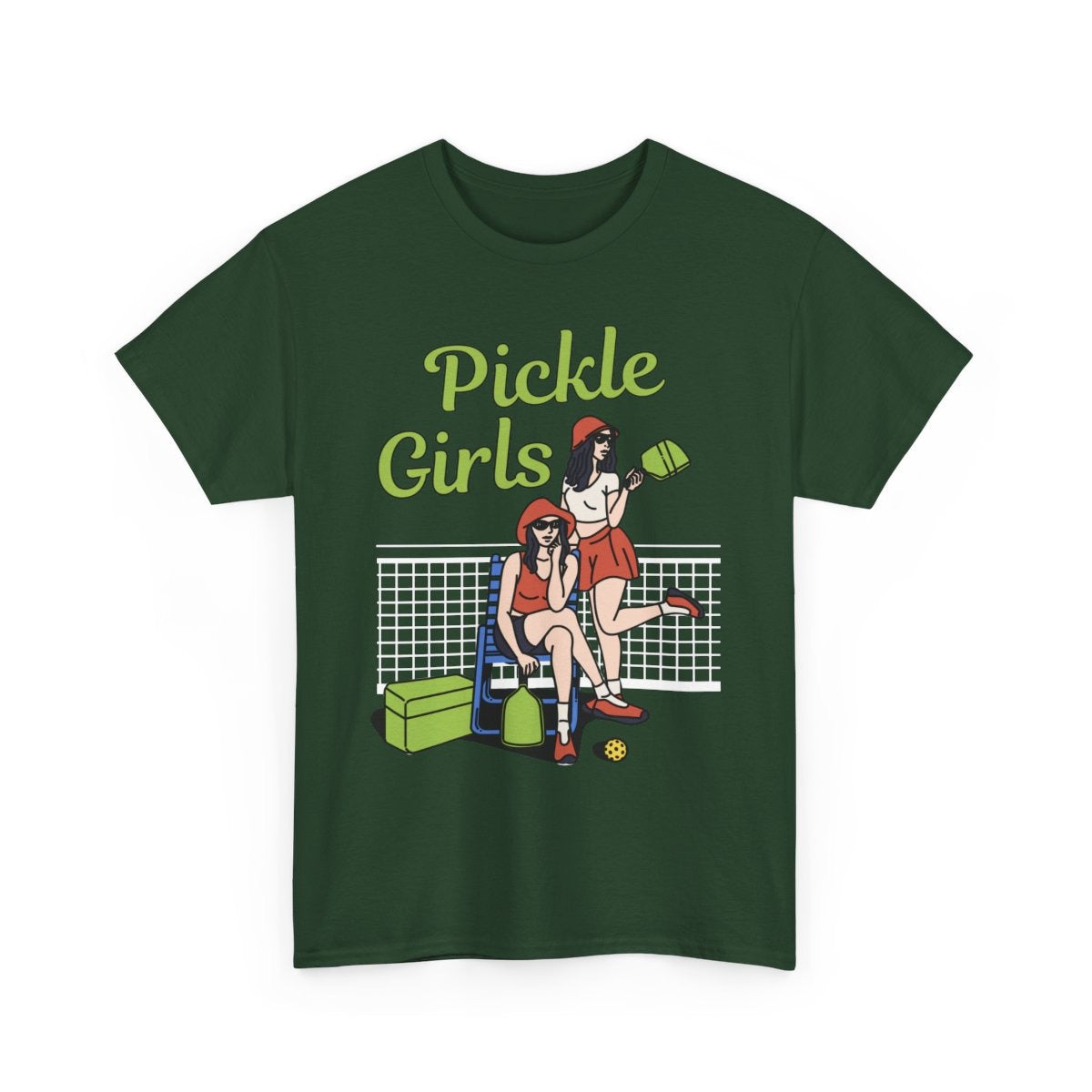 PICKLE GIRLS 1 - Pickleball (Basic Tee)