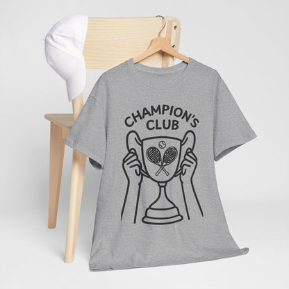 CHAMPION'S CLUB - Tennis (Basic Tee)