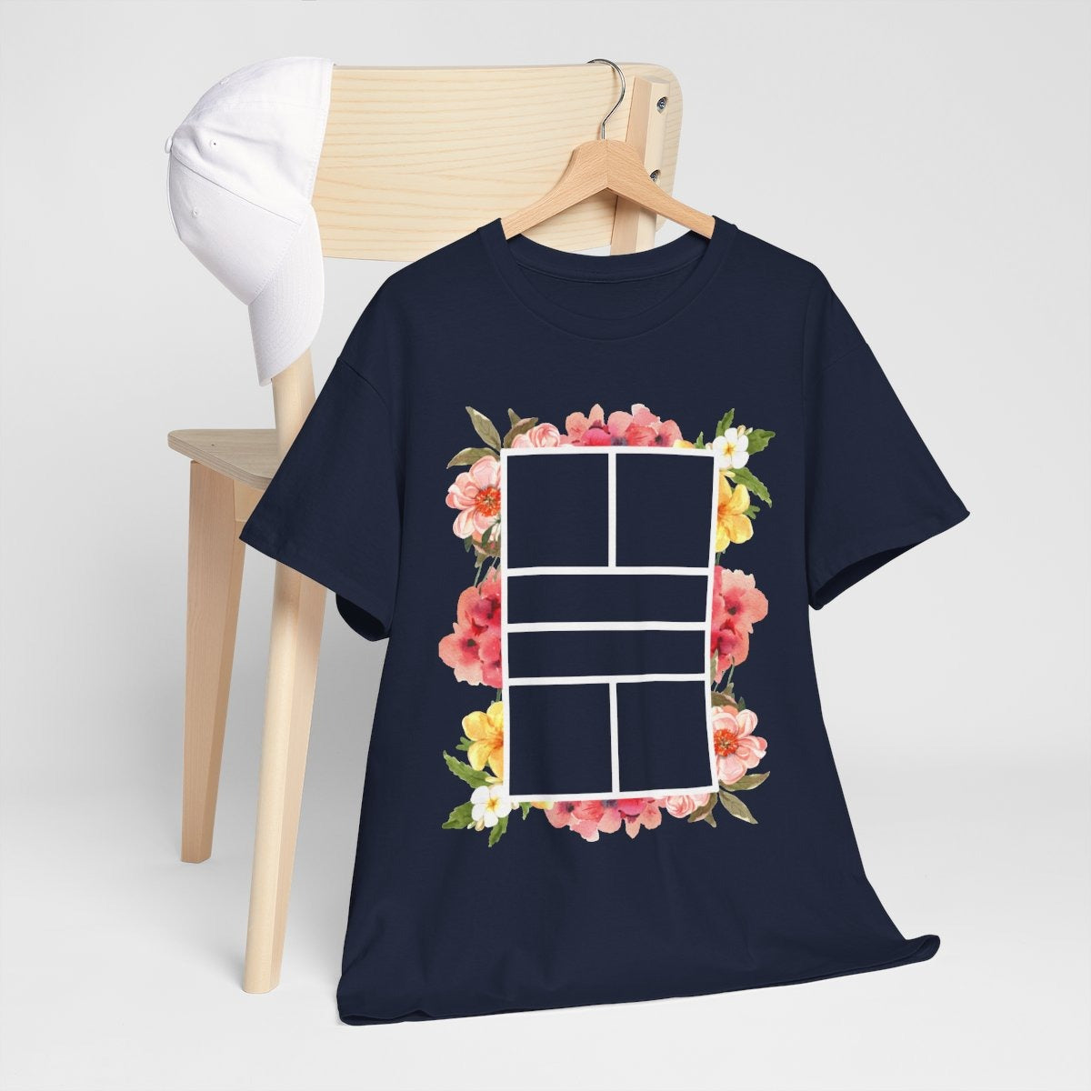 PICKLEBALL FLORAL - Pickleball (Basic Tee)
