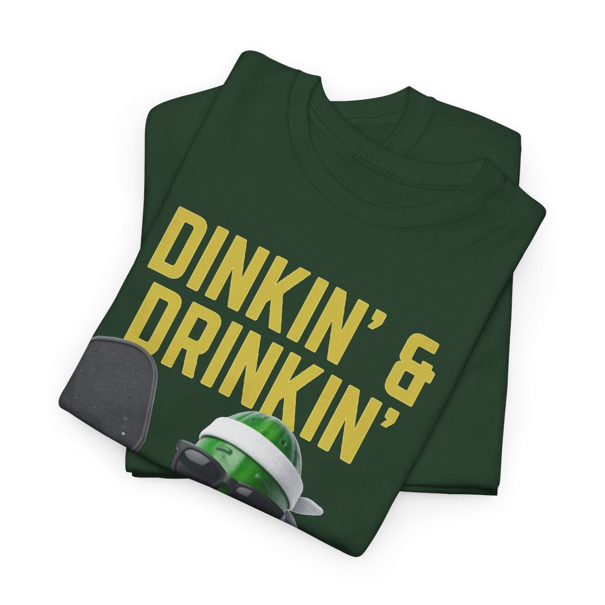 DINKIN' & DRINKIN'- Pickleball (Basic Tee)