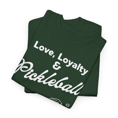 PADDLE & PAWS - Pickleball (Basic Tee)