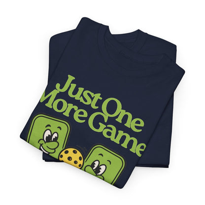 JUST ONE MORE GAME - Pickleball (Basic Tee)
