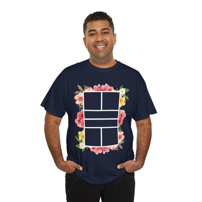 PICKLEBALL FLORAL - Pickleball (Basic Tee)