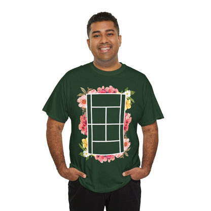 TENNIS FLORAL 1 - Tennis (Basic Tee)
