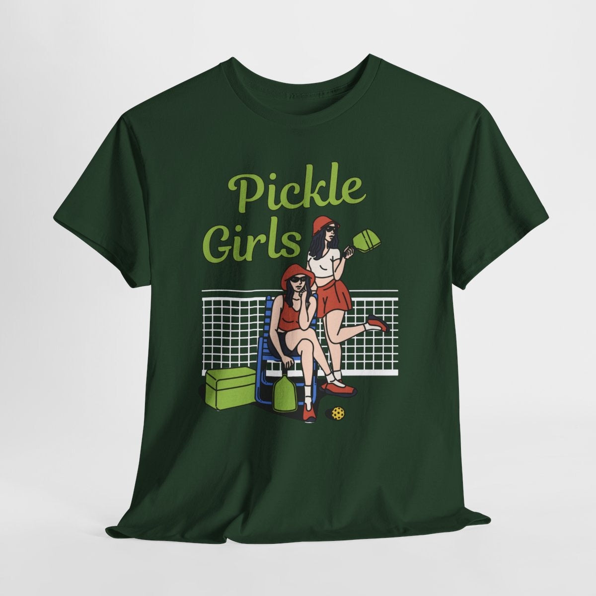PICKLE GIRLS 1 - Pickleball (Basic Tee)