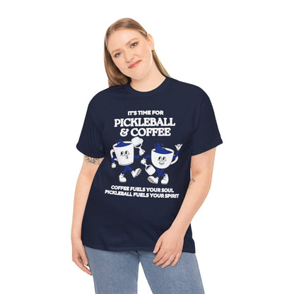 COFFEE & PICKLEBALL 3 - Pickleball (Basic Tee)