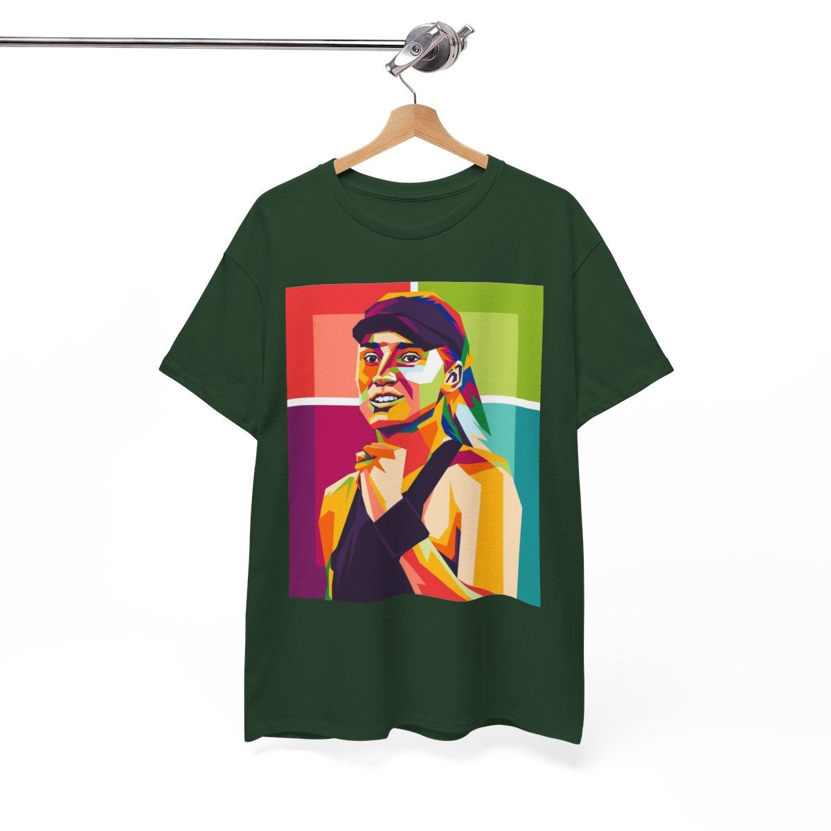 ELENA RYBAKINA 1 - Tennis (Basic Tee)